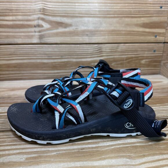 Chaco Women’s 7 ZX3 Sandals Strappy Athletic Adjustable Sandals Shoes - Picture 3 of 7